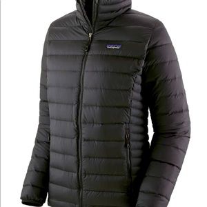 Women’s Patagonia black puffer jacket size L